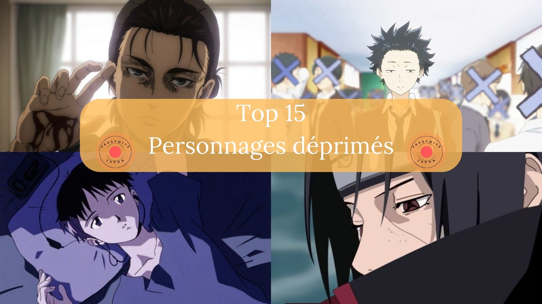 List of 15 Most Depressed Anime Boys – Proxymite Japon