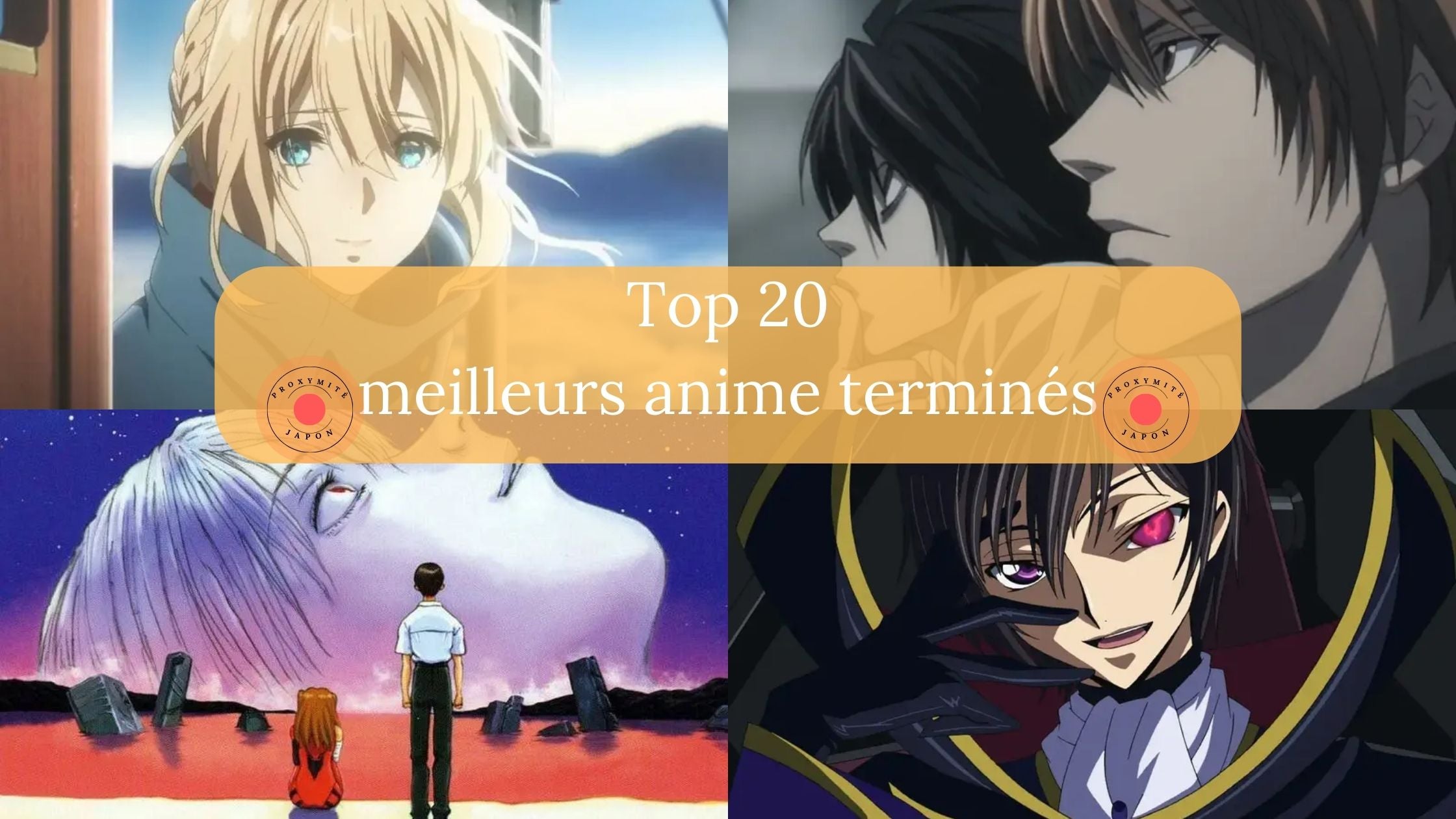 The 20 best completed anime – Proxymite Japon