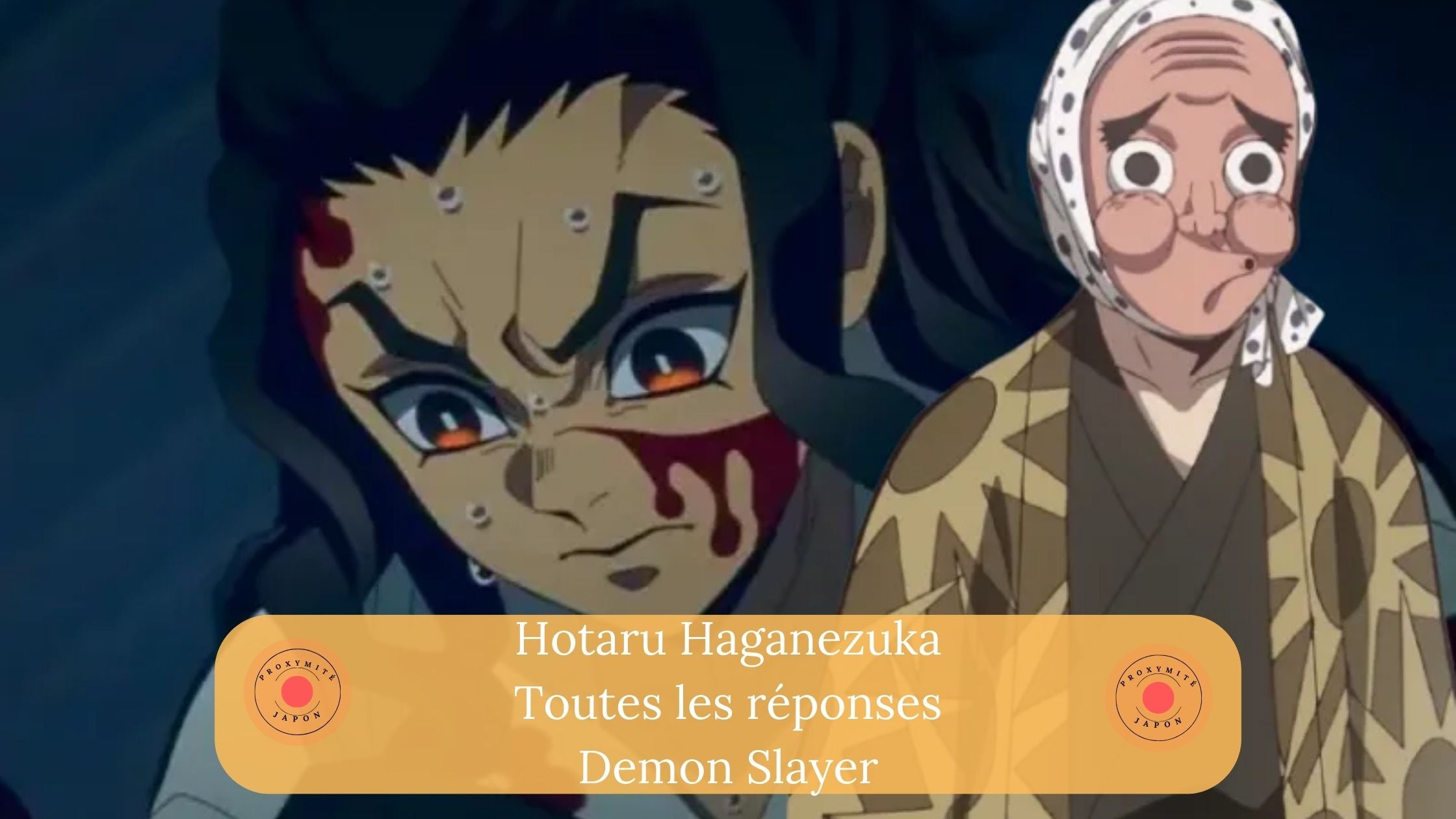 Hotaru Haganezuka in Demon Slayer: answers to all questions – Proxymite  Japon