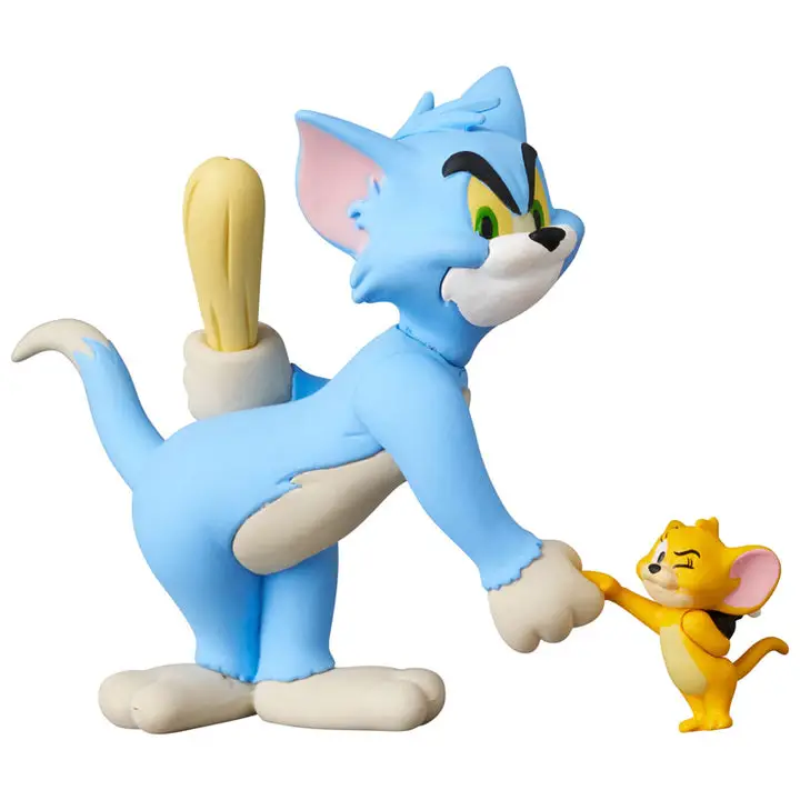 Ultra Detail Figure UDF TOM AND JERRY Classic Color Ver. TOM w/ CLUB and JERRY w/ BOMB