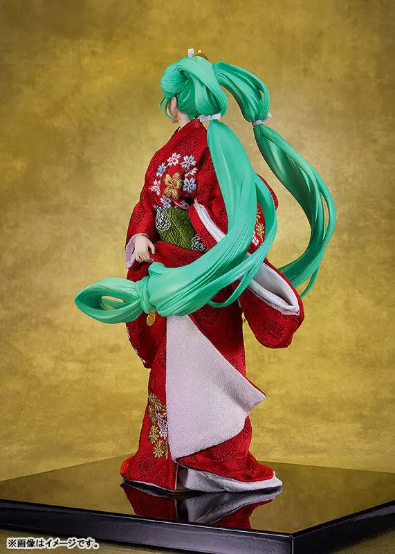 Character Vocal Series 01 Hatsune Miku Hatsune Miku: Beauty Looking Back Miku Ver. -Kyugetsu Collaboration Japanese Doll- 1/7