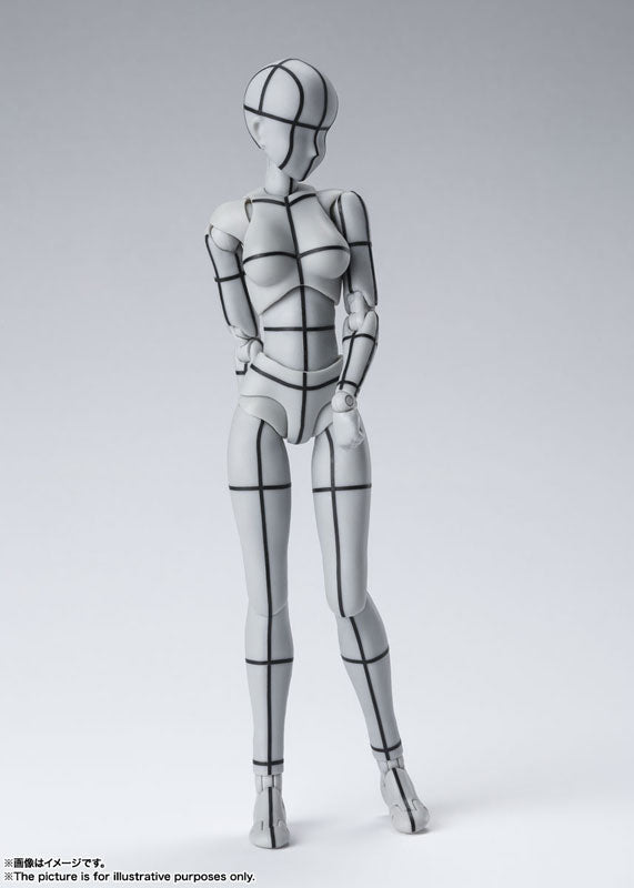 SHFiguarts Body-chan -Wire Frame- (Gray Color Ver.) 