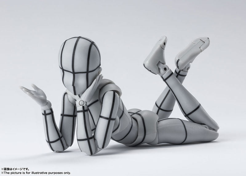 SHFiguarts Body-chan -Wire Frame- (Gray Color Ver.) 