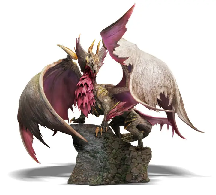 Monster Hunter Rise: Sunbreak Capcom Figure Builder Creator's Model Silver Duke Dragon Malzeno