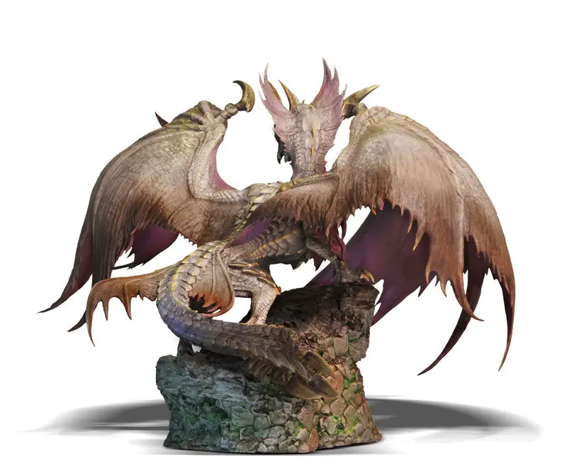 Monster Hunter Rise: Sunbreak Capcom Figure Builder Creator's Model Silver Duke Dragon Malzeno