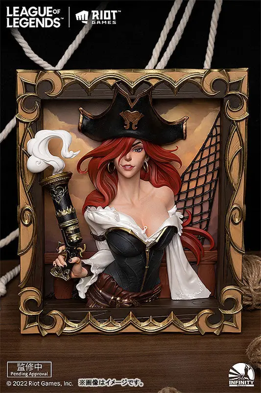 Infinity Studio x League of Legends The Bounty Hunter - Miss Fortune 3D Frame 