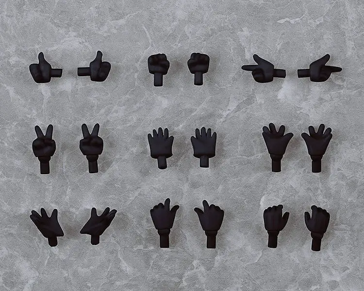 Nendoroid Doll Hand Parts Set Gloves Ver. (Black)