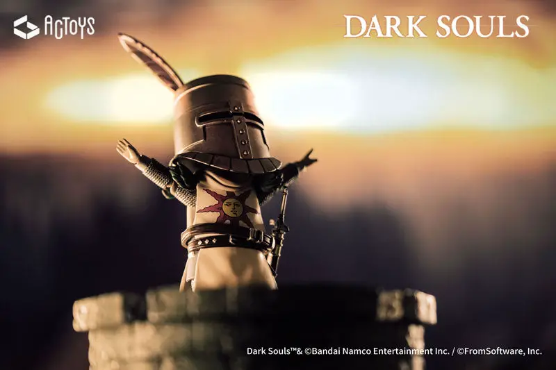 DARK SOULS Warrior of Sunlight Solaire Deformed Action Figure