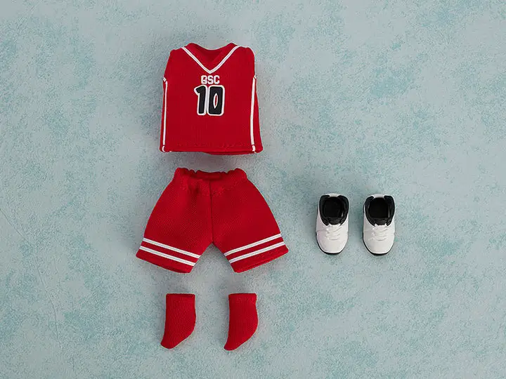 Nendoroid Doll Outfit Set: Basketball Uniform (Red)