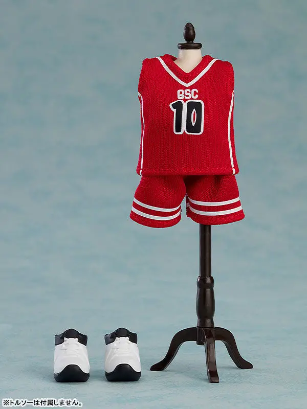 Nendoroid Doll Outfit Set: Basketball Uniform (Red)