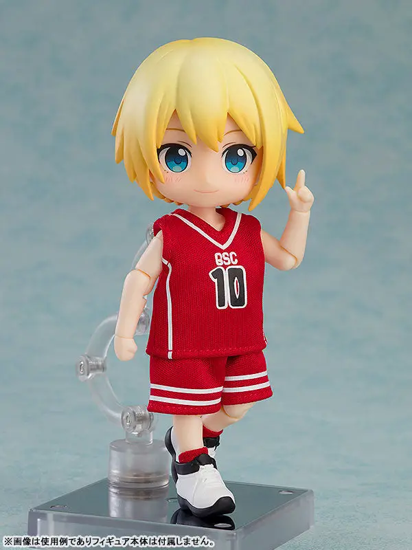 Nendoroid Doll Outfit Set: Basketball Uniform (Red)