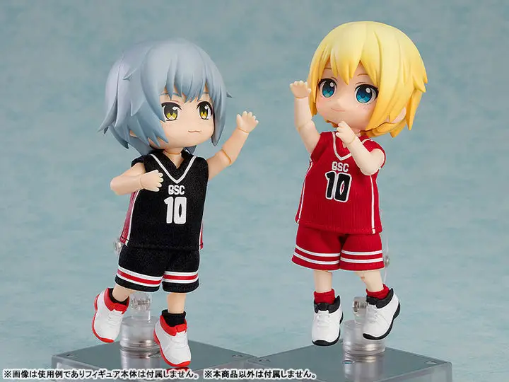 Nendoroid Doll Outfit Set: Basketball Uniform (Red)