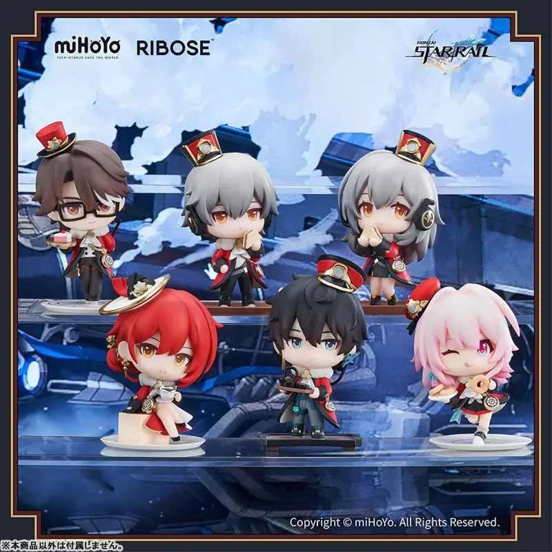 Honkai: Star Rail Capsule Toy -Honkai: Star Rail Welcome to Train Tea Party- Chibi Figure March 7th