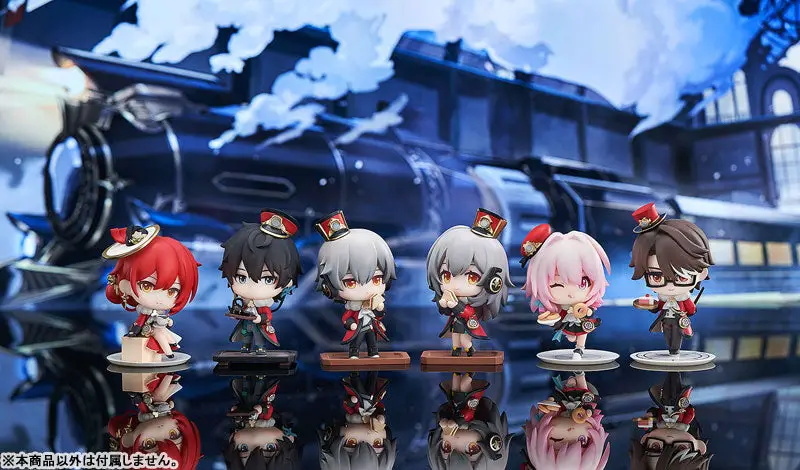 Honkai: Star Rail Capsule Toy -Honkai: Star Rail Welcome to Train Tea Party- Chibi Figure March 7th