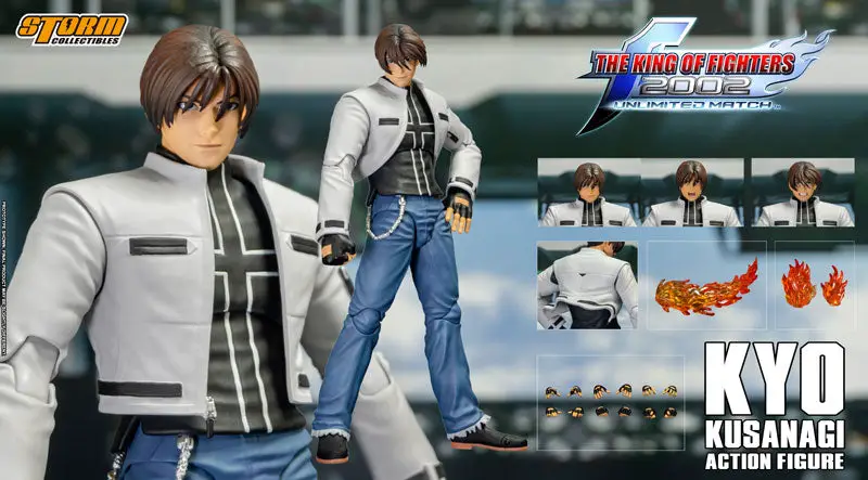 The King of Fighters 2002 Unlimited Match Action Figure Kyo Kusanagi