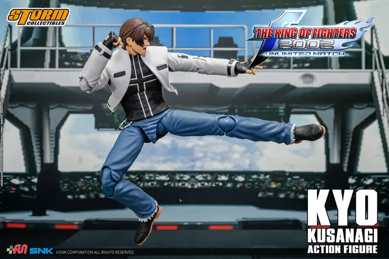 The King of Fighters 2002 Unlimited Match Action Figure Kyo Kusanagi