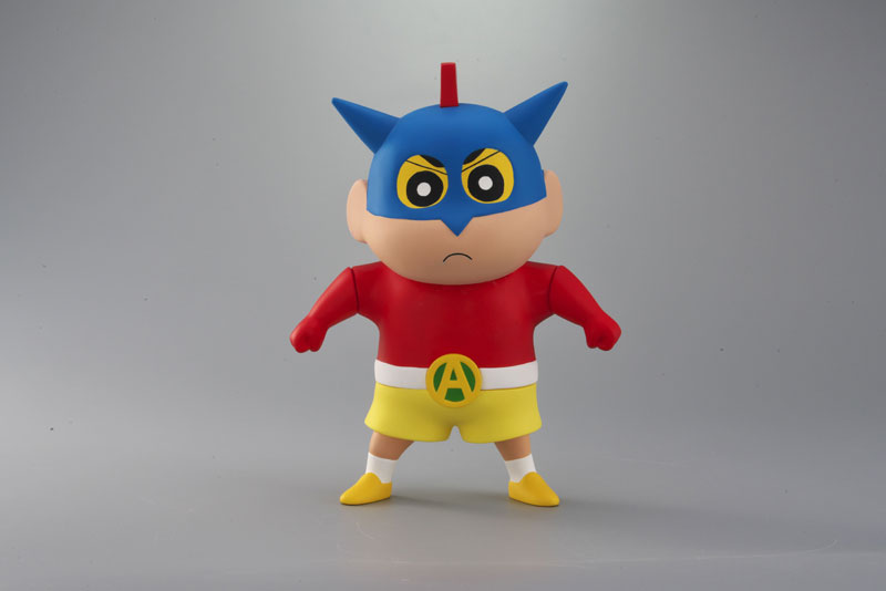 Crayon Shin-chan Soft Vinyl Collection Shinnosuke Action Kamen Cosplay Ver.