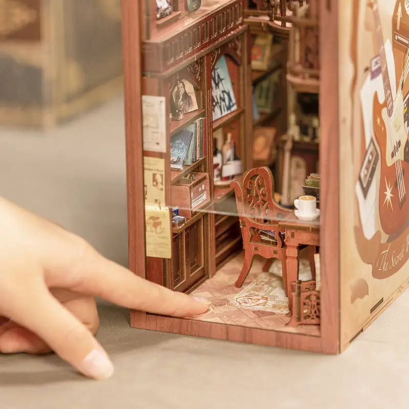 Miniature Doll House The Secret Rhythm Wooden Handmade Kit