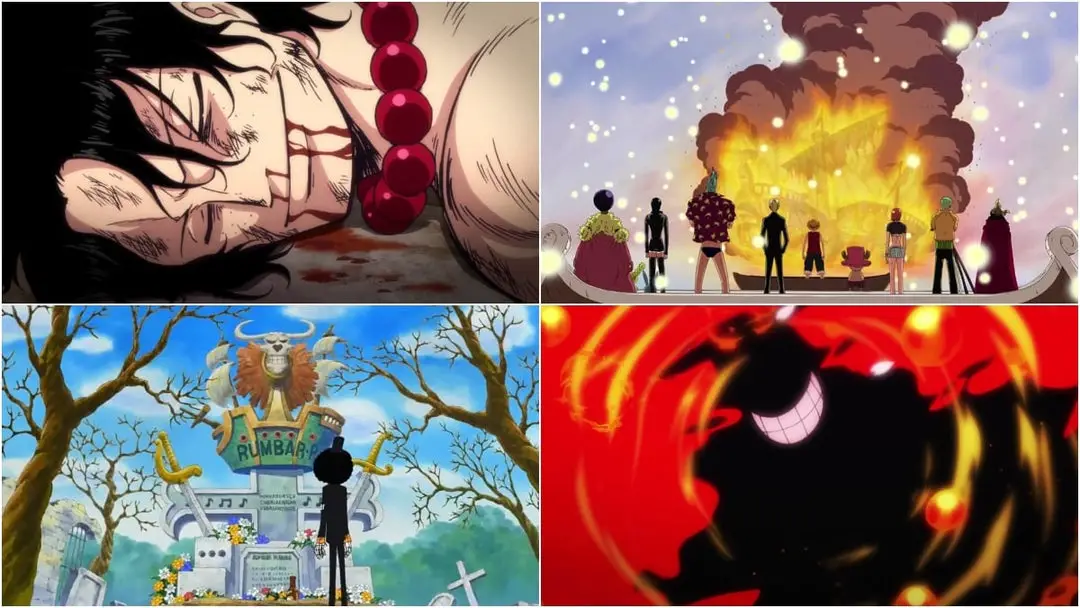 Les 20 décès de One Piece classés par tristesse (avec vidéos)