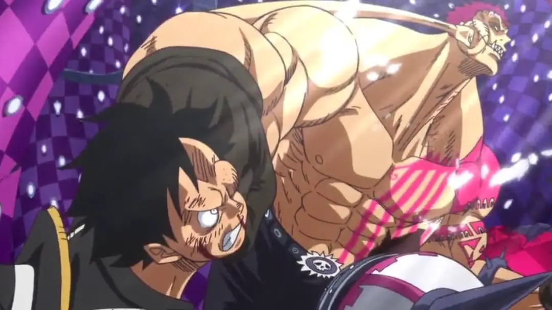 Dans quel épisode Luffy combat-il Katakuri et comment s'est déroulé le combat ?