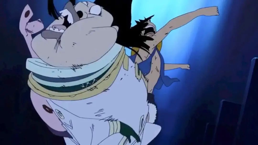 Dans quel épisode Luffy a-t-il frappé le dragon céleste ? (& Pourquoi?)