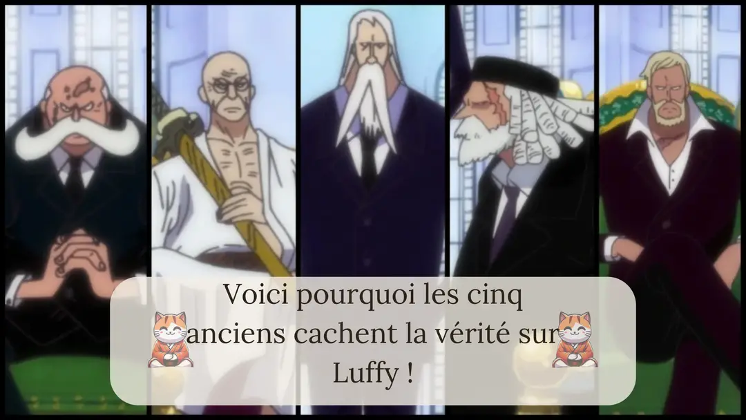 Voici pourquoi les cinq anciens cachent la vérité sur Luffy !