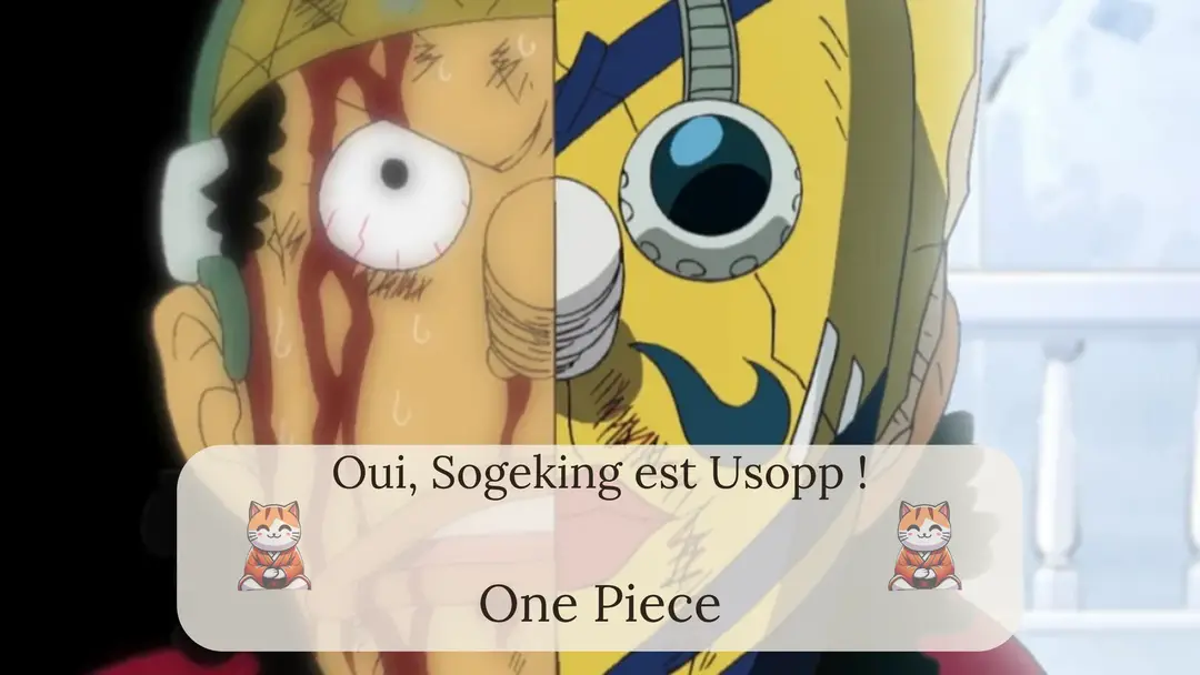 Oui, Sogeking est Usopp !