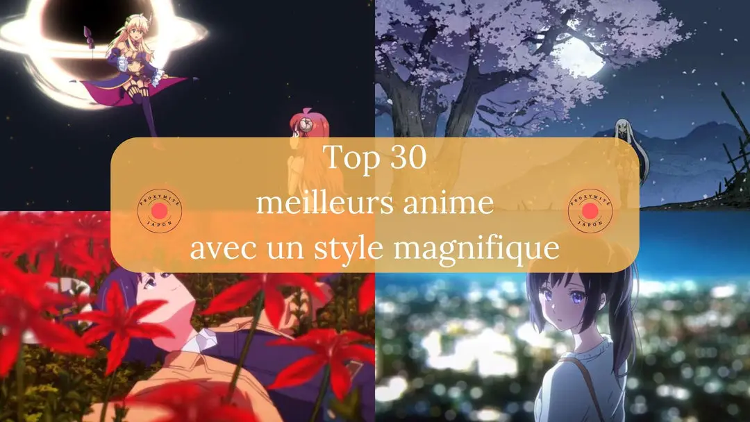 30+ meilleurs anime visuellement esthétiques avec un style magnifique