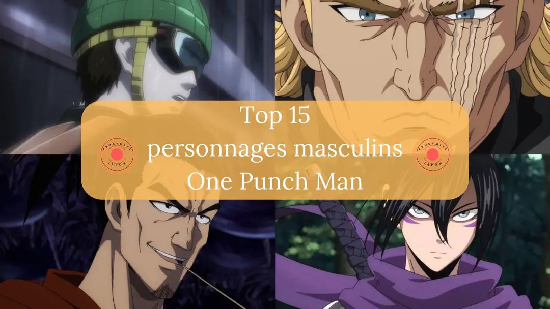 Top 15 des personnages masculins les plus chauds de One Punch Man