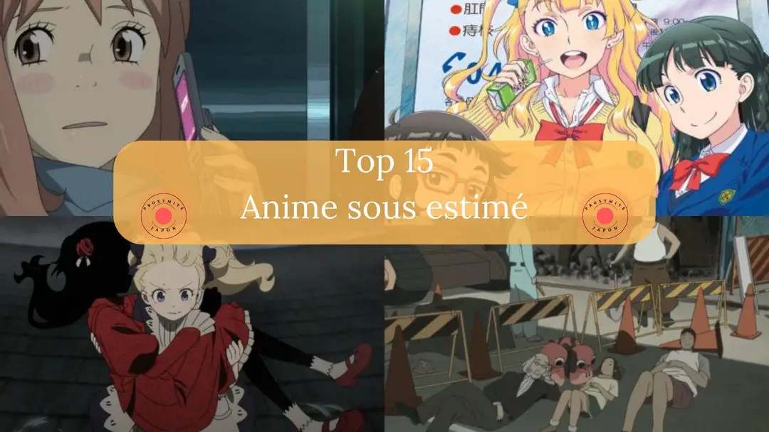 Top 15 des animes sous-estimés sur Crunchyroll