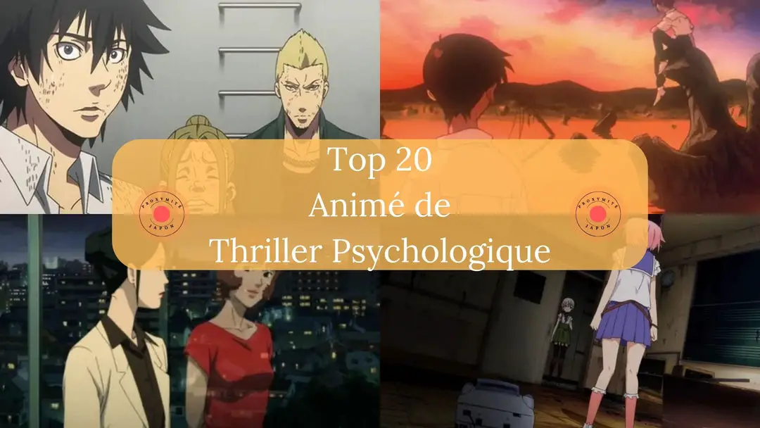 Top 20 des thrillers psychologiques animés