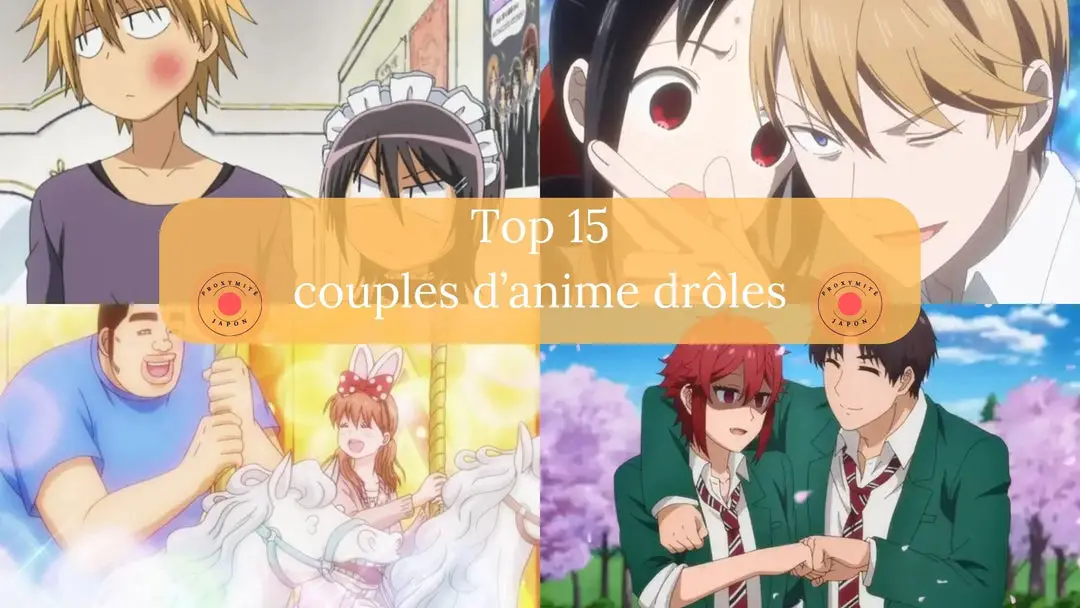 Les 15 meilleurs couples d’anime drôles de tous les temps