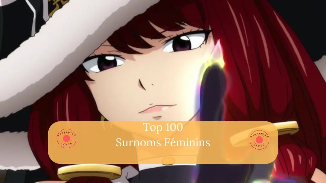 Top 100+ surnoms d’anime pour filles