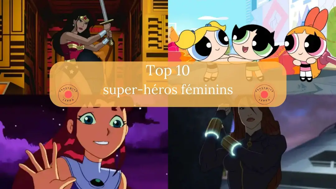 10 meilleurs super-héros féminins de dessins animés