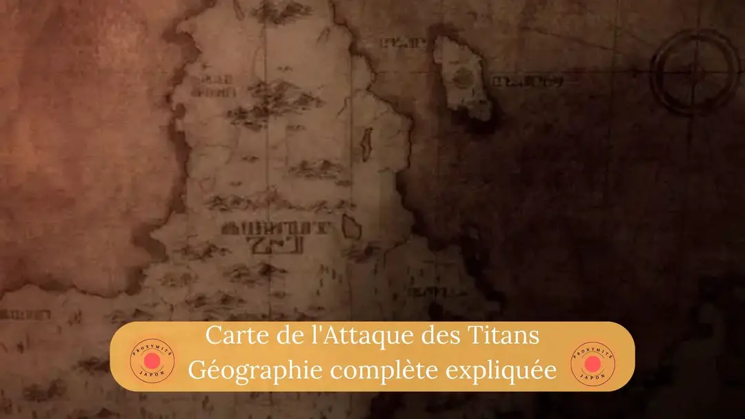 Carte de l'Attaque des Titans | Géographie complète expliquée