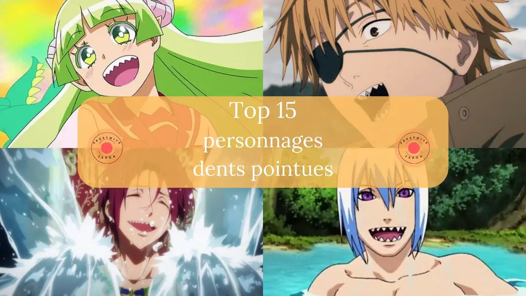 15 meilleurs personnages d'anime avec des dents pointues