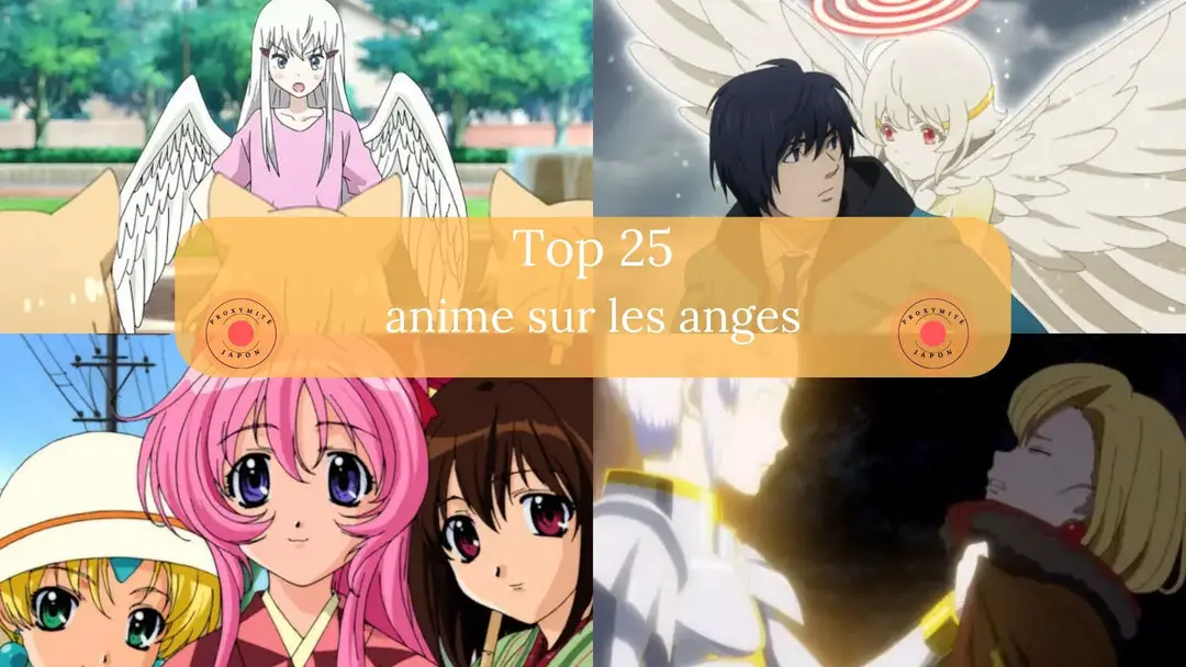 Top 25 des anime sur les anges