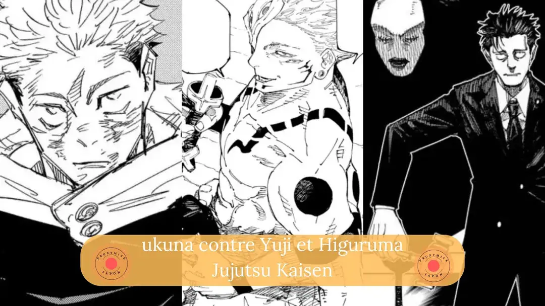 Le plus fort contre l'équipe Tag : Sukuna contre Yuji et Higuruma