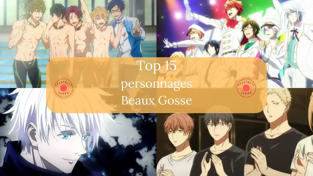 15 meilleurs anime avec de beaux gars