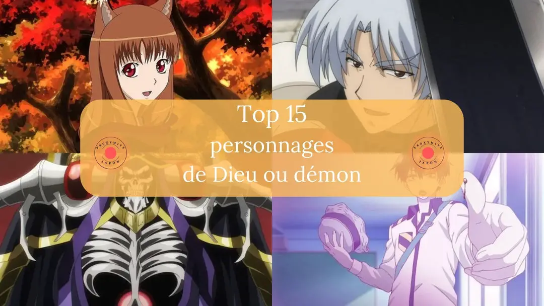 25 nouveaux anime où le personnage principal est Dieu