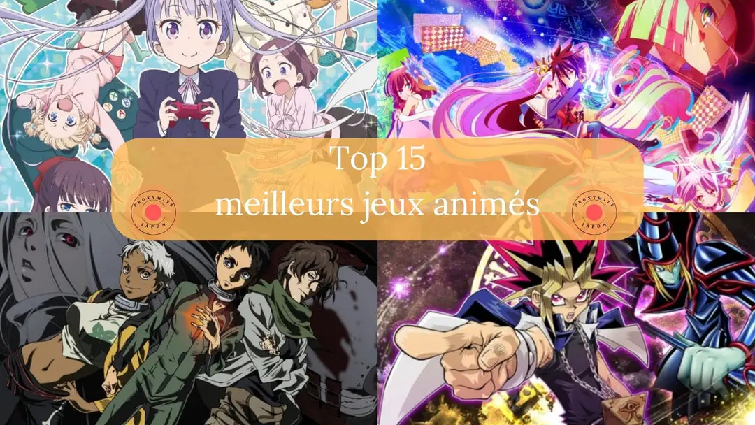 Top 15 des meilleurs jeux animés