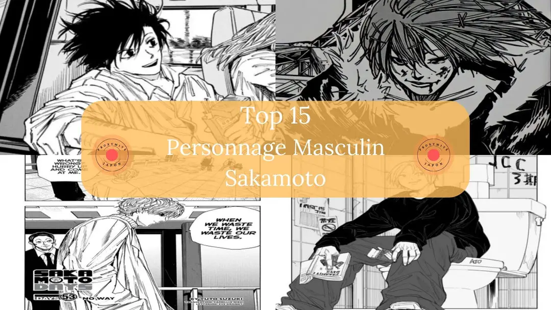 15 personnages masculins les plus beaux de Sakamoto