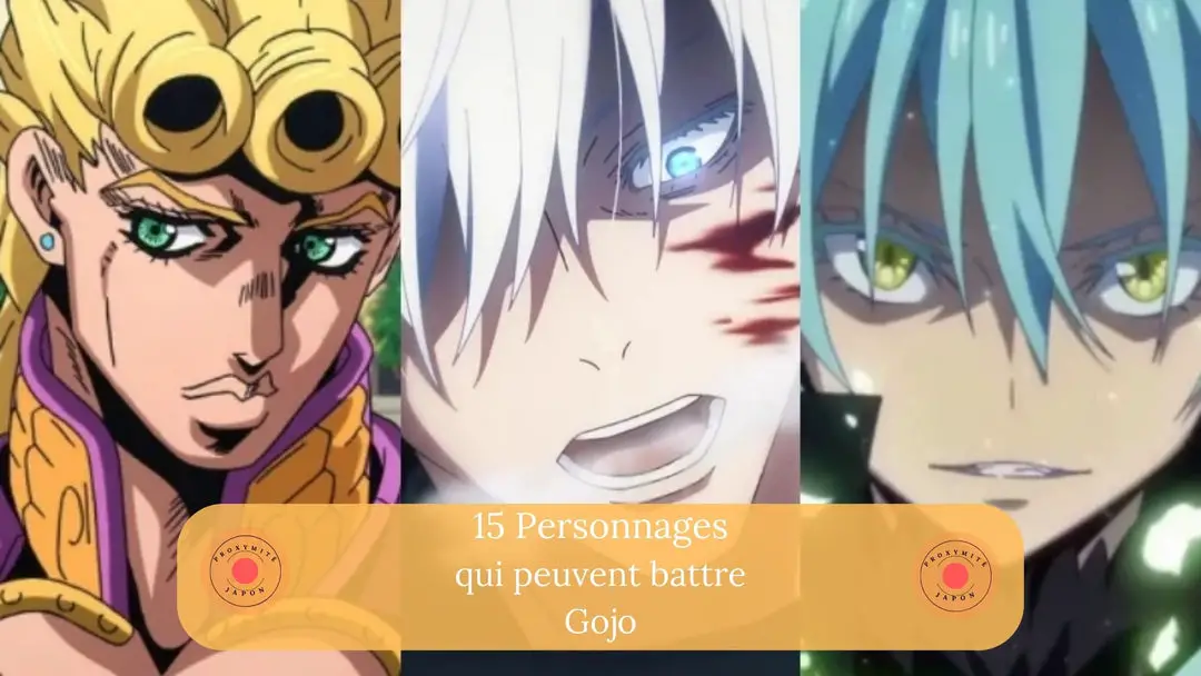 15 personnages d'anime qui peuvent battre Gojo facilement