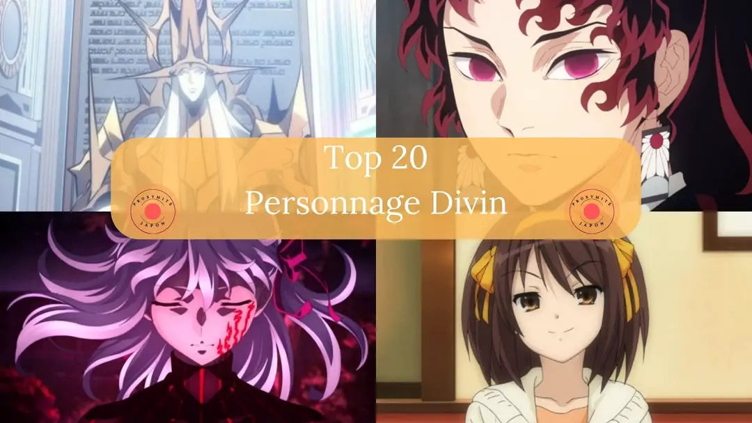 Top 20 des personnages d’anime divin