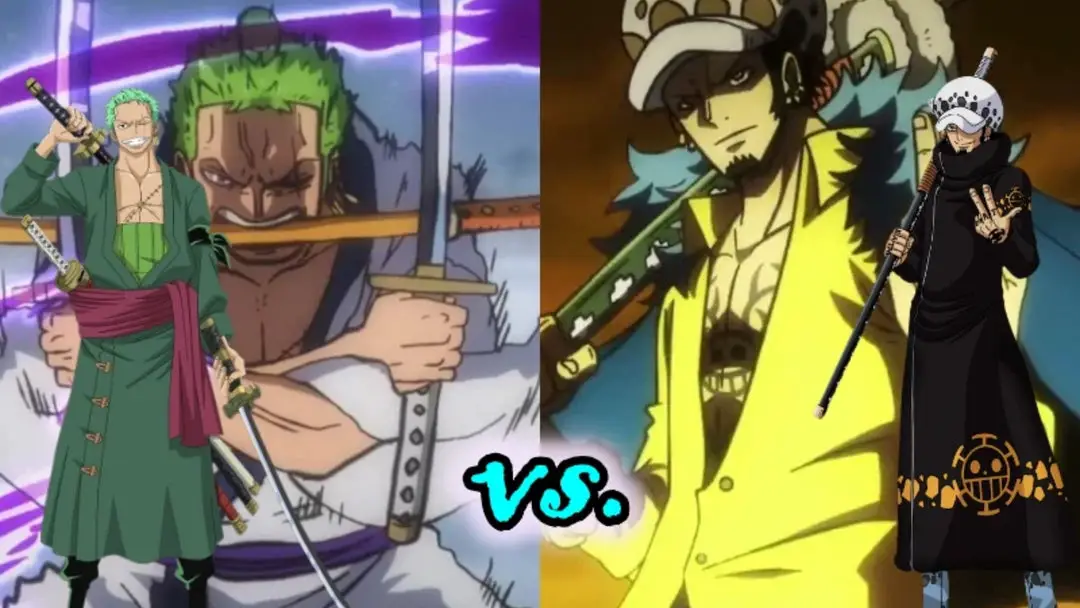 Zoro contre Law dans la saga finale One Piece