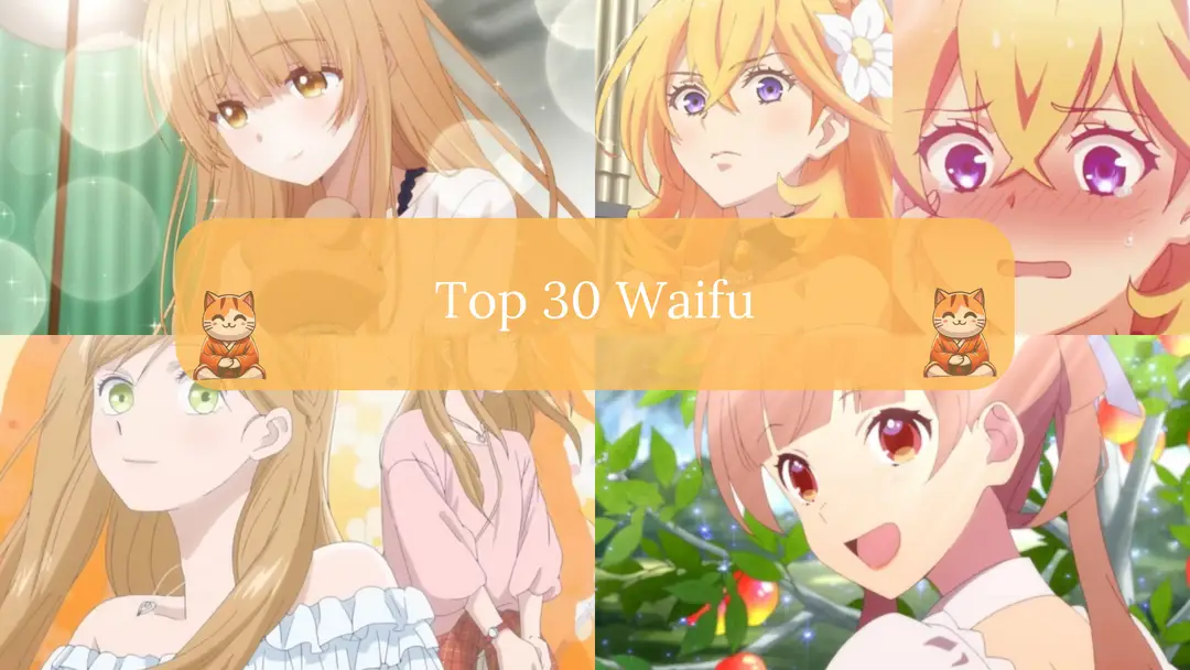 Top 30 des meilleurs anime Waifus 2024