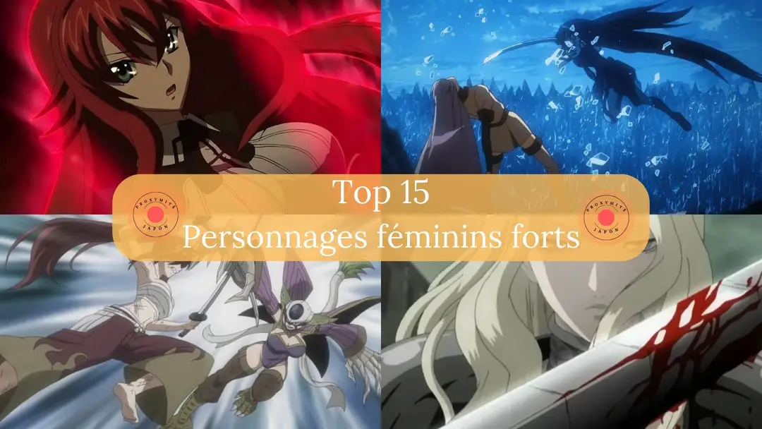 Top 15 des anime avec des personnages féminins forts