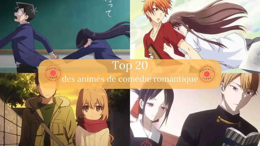 Top 20 des animes de comédie romantique