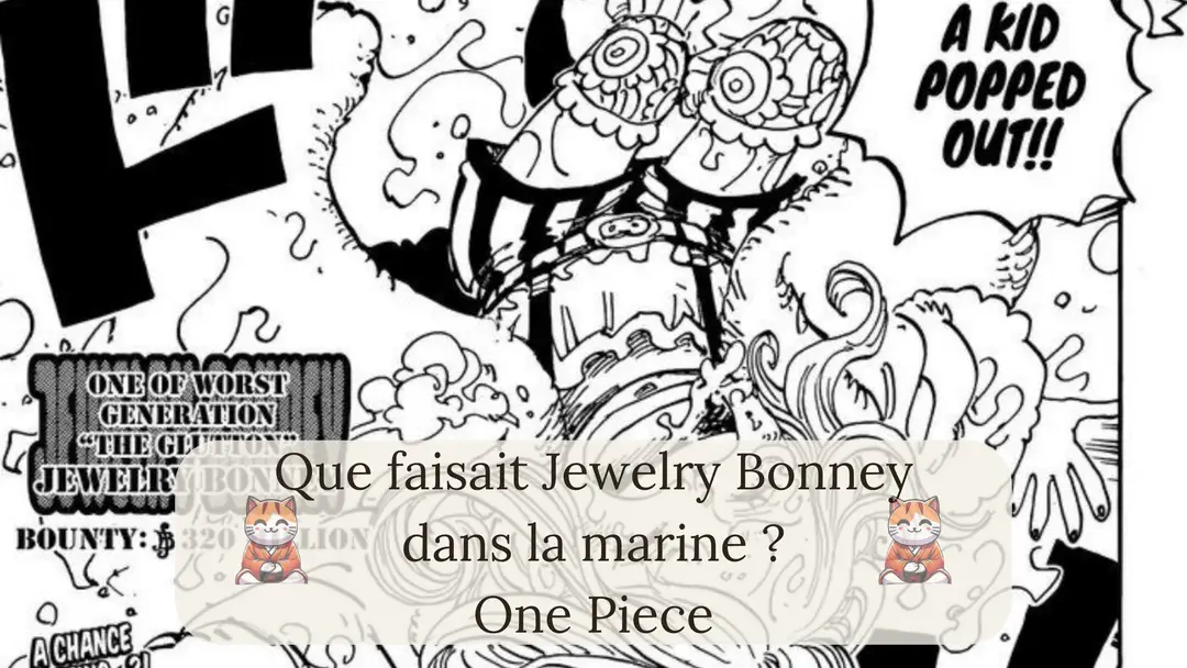 One Piece : Que faisait Jewelry Bonney dans la marine ?