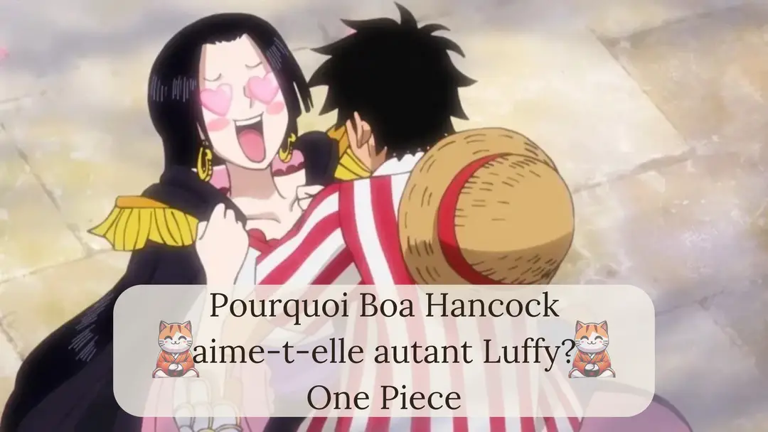 Pourquoi Boa Hancock aime-t-elle autant Luffy?